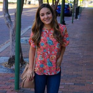 Short sleeve LOFT top